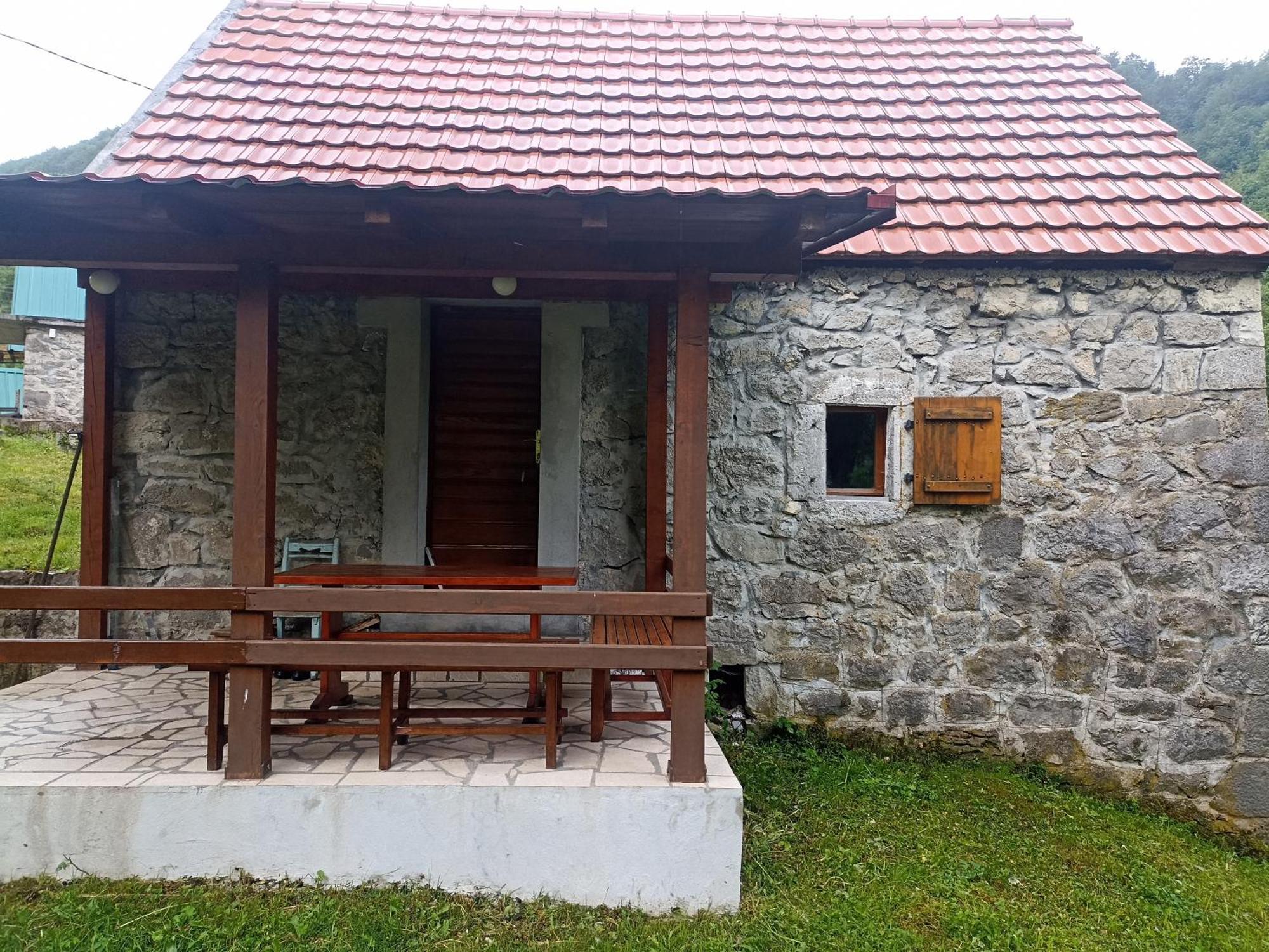 Kamena Kuca- Stone House Scepanovic Bijela Villa Savnik Kültér fotó