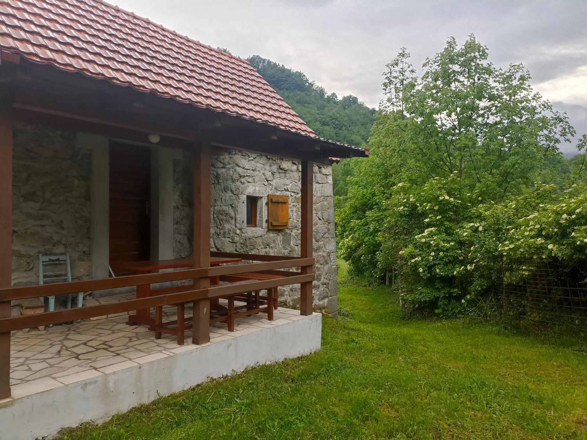 Kamena Kuca- Stone House Scepanovic Bijela Villa Savnik Kültér fotó